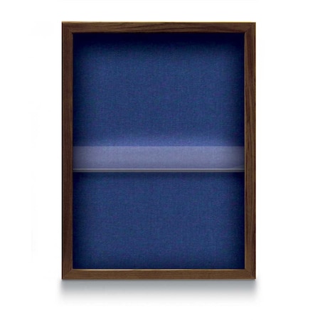 United Visual Products Indoor Enclosed Combo Board, 48"x36", Black Frame/Black Porcelain & Cork UVCB4836B-BLKPORC-CORK